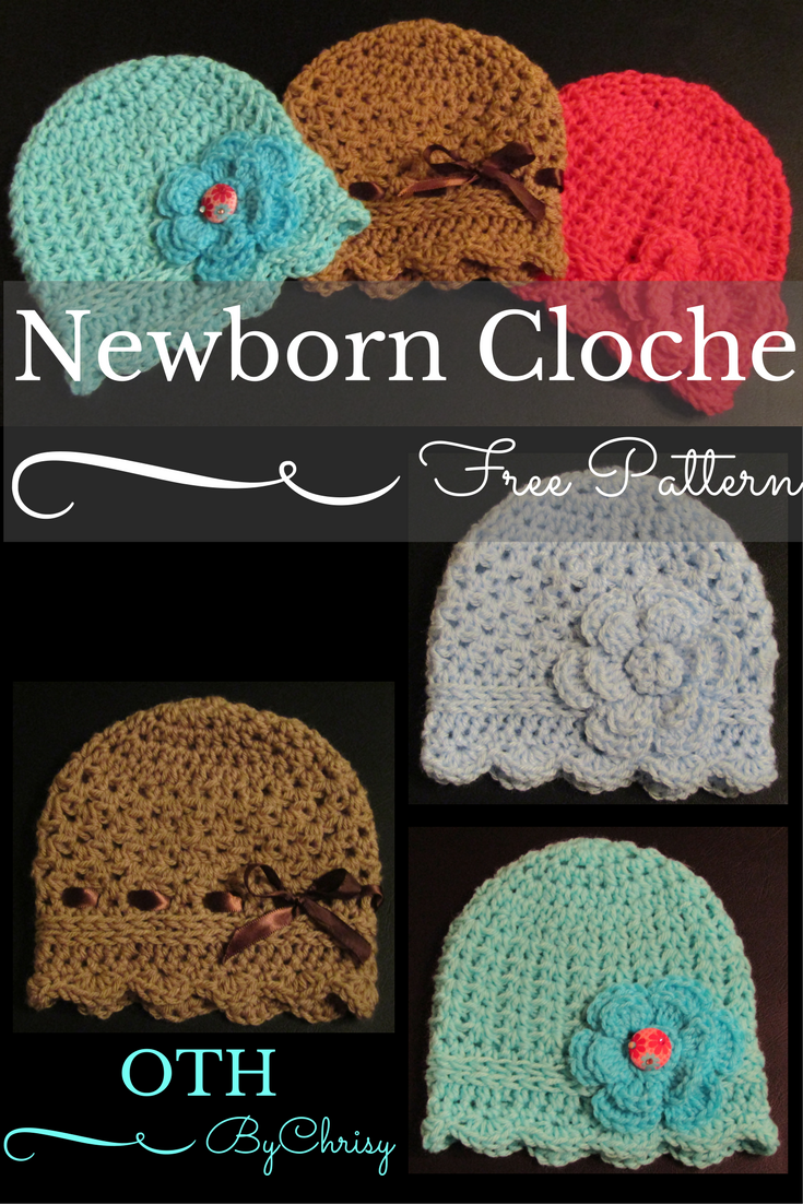 Newborn Cloche hat